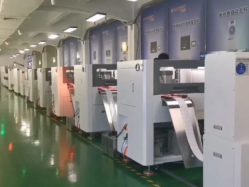 老司机appCSP柔性灯带自动生产线展示区